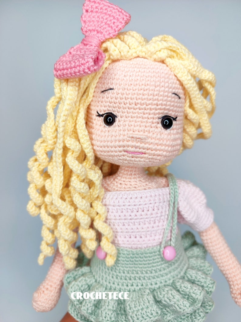 Haakpatroon pop Amigurumi pop Jenny en Bunny pdf Engels/Français/Espanol/Português afbeelding 9