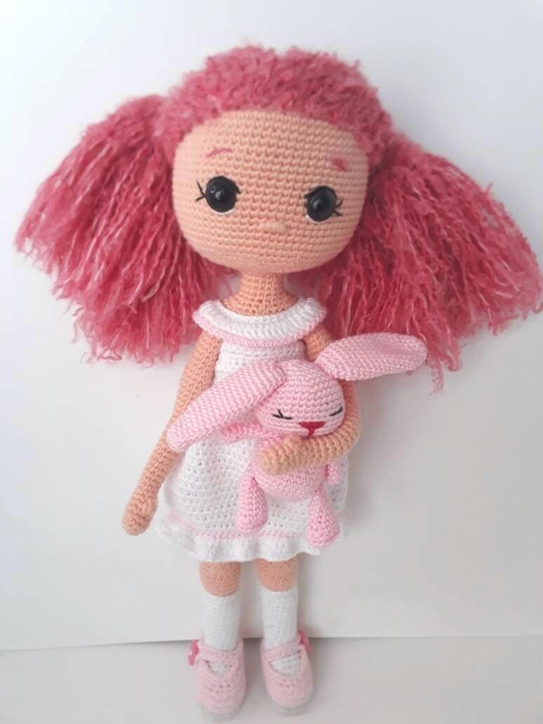 Rubby Rabbit Crochet Crochet Doll Pattern Amigurumi Pattern Candy and Bunny Rubby Pdf ...