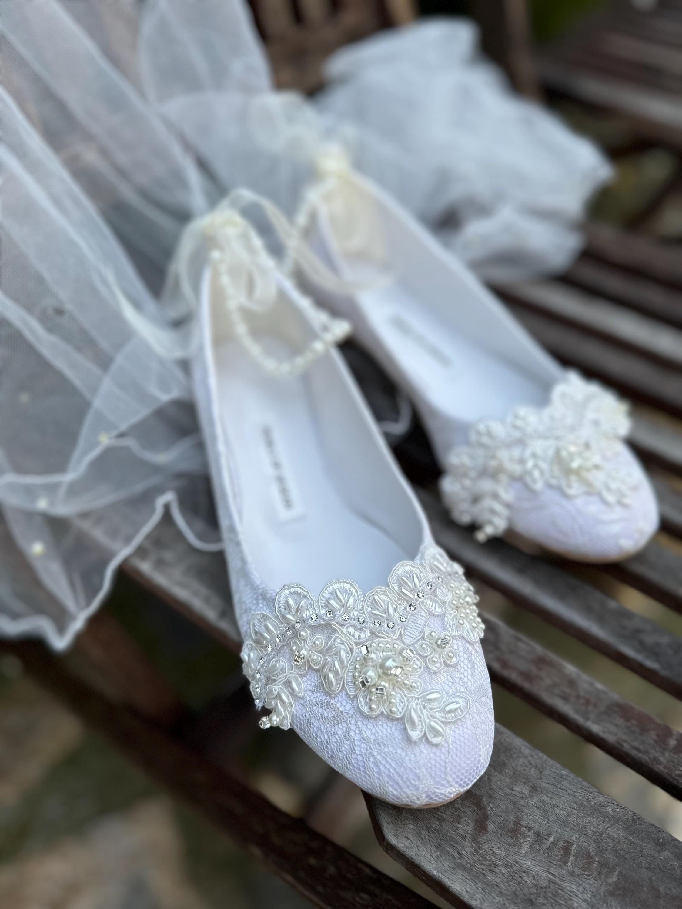 Bridal Lace Flats