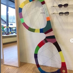Template Giant Glasses 6ft - Decoration