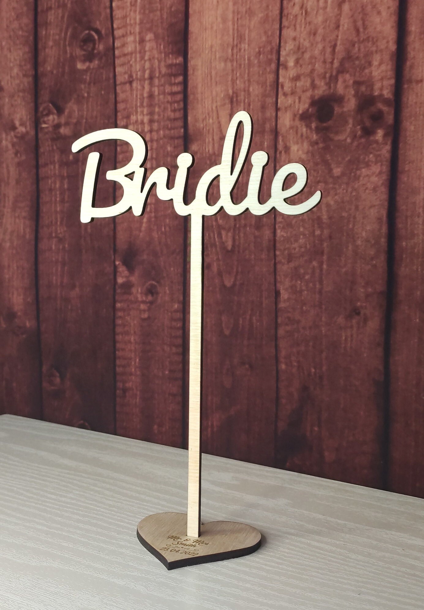Rustic Wooden Table Names // Custom Table Numbers // Wedding Etsy