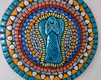 Mother’s day ,mosaic wall decor,angel devor