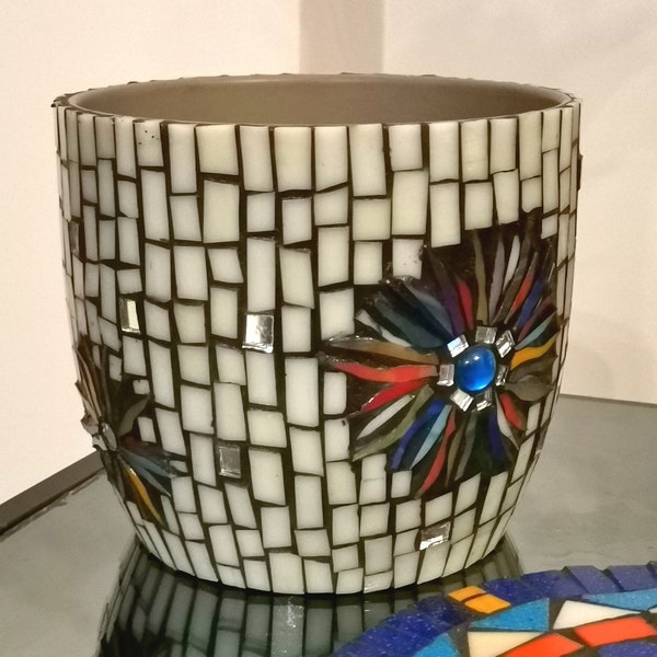 Mosaic Vase Etsy