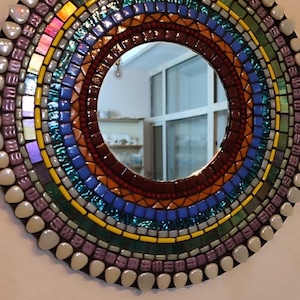 Mosaik-Spiegel. Wandspiegel
