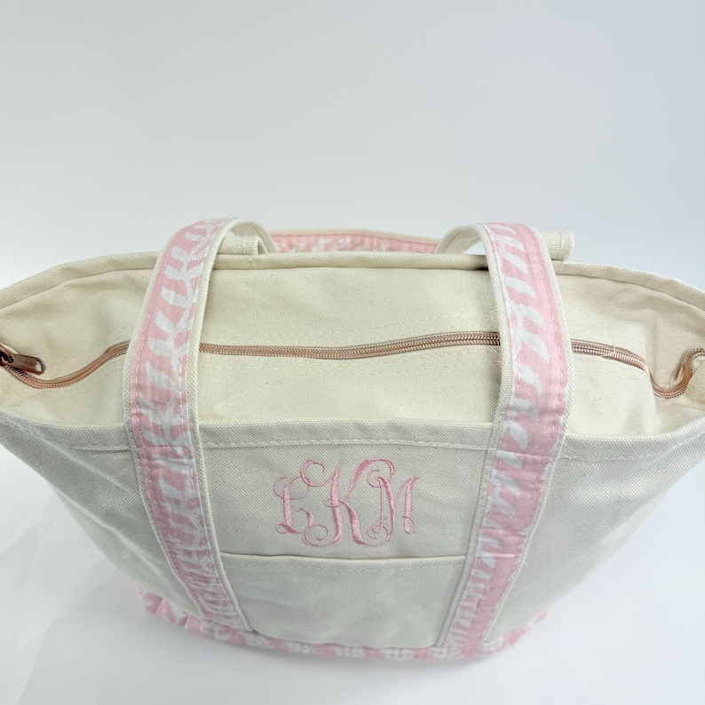 Monogrammed Wedding Tote Bag, Monogram Embroidered Bag, Personalized Bridal Tote, Monogrammed Tote Bag For Women, Bridal Party Tote Bag image 6
