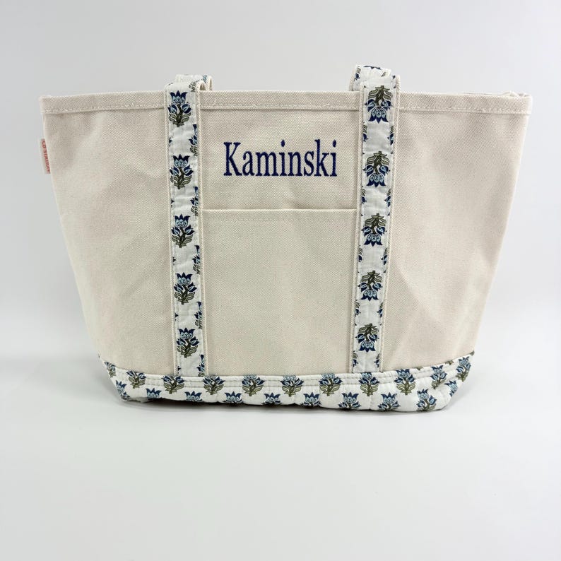 Monogrammed Wedding Tote Bag, Monogram Embroidered Bag, Personalized Bridal Tote, Monogrammed Tote Bag For Women, Bridal Party Tote Bag image 13