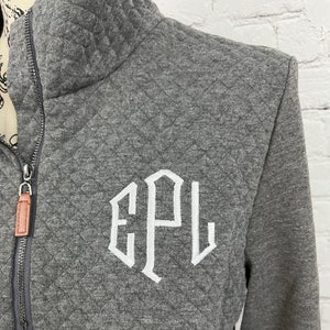 Monogram Sweatshirt, Monogram Pullover, Monogram Quarter Zip, Quarter Zip Pullover, Quarter Zip Sweatshirt, Sweatshirt For Her, Monogram