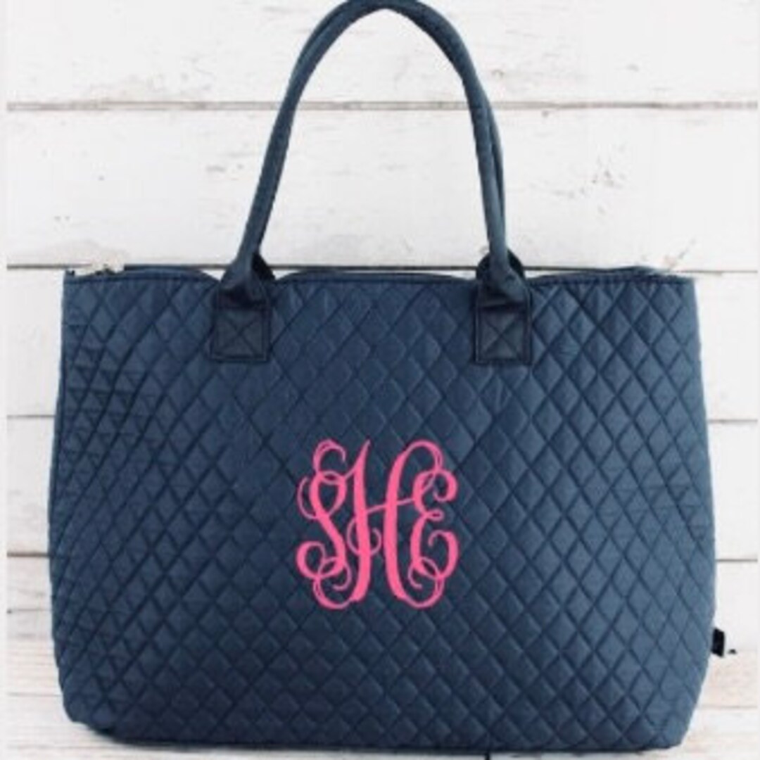 Monogram Tote Black main image 1