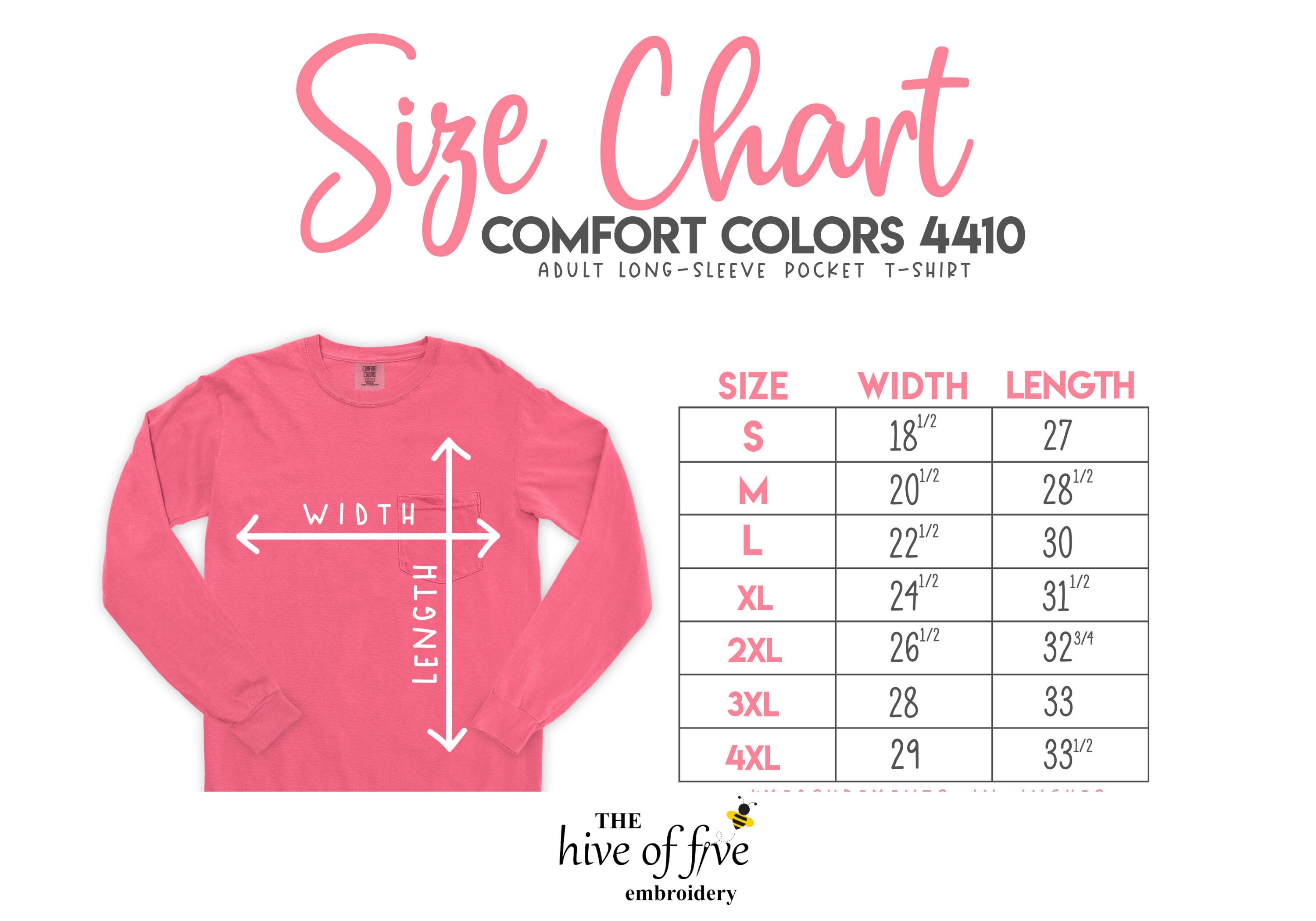 Touchdown Tees - Long Sleeve Comfort Colors Tee