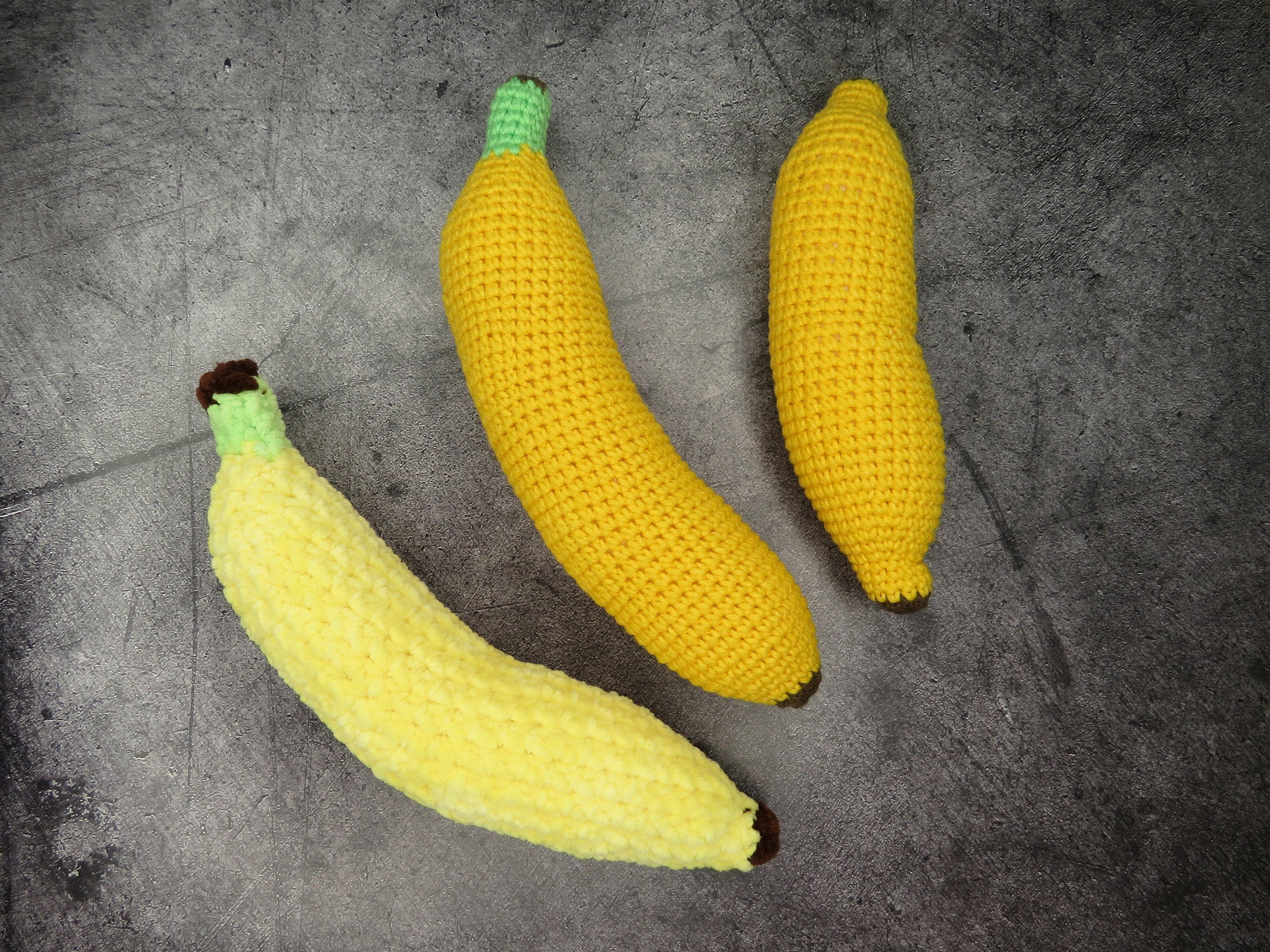 Crochet pattern banana Amigurumi pattern Play Food realistic Etsy