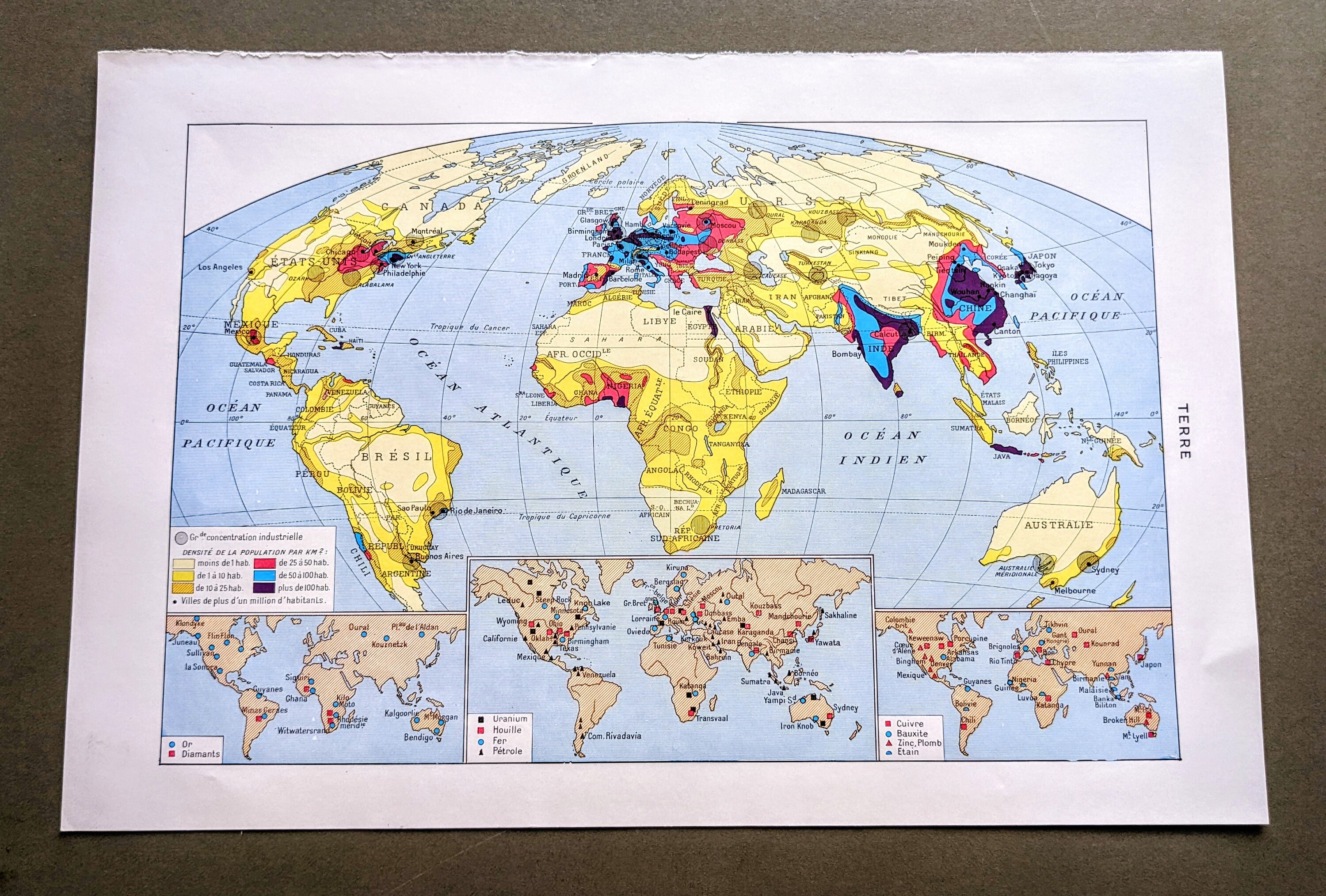 フランス　世界地図 世界地図ポスター｜フランス – Hotdogger