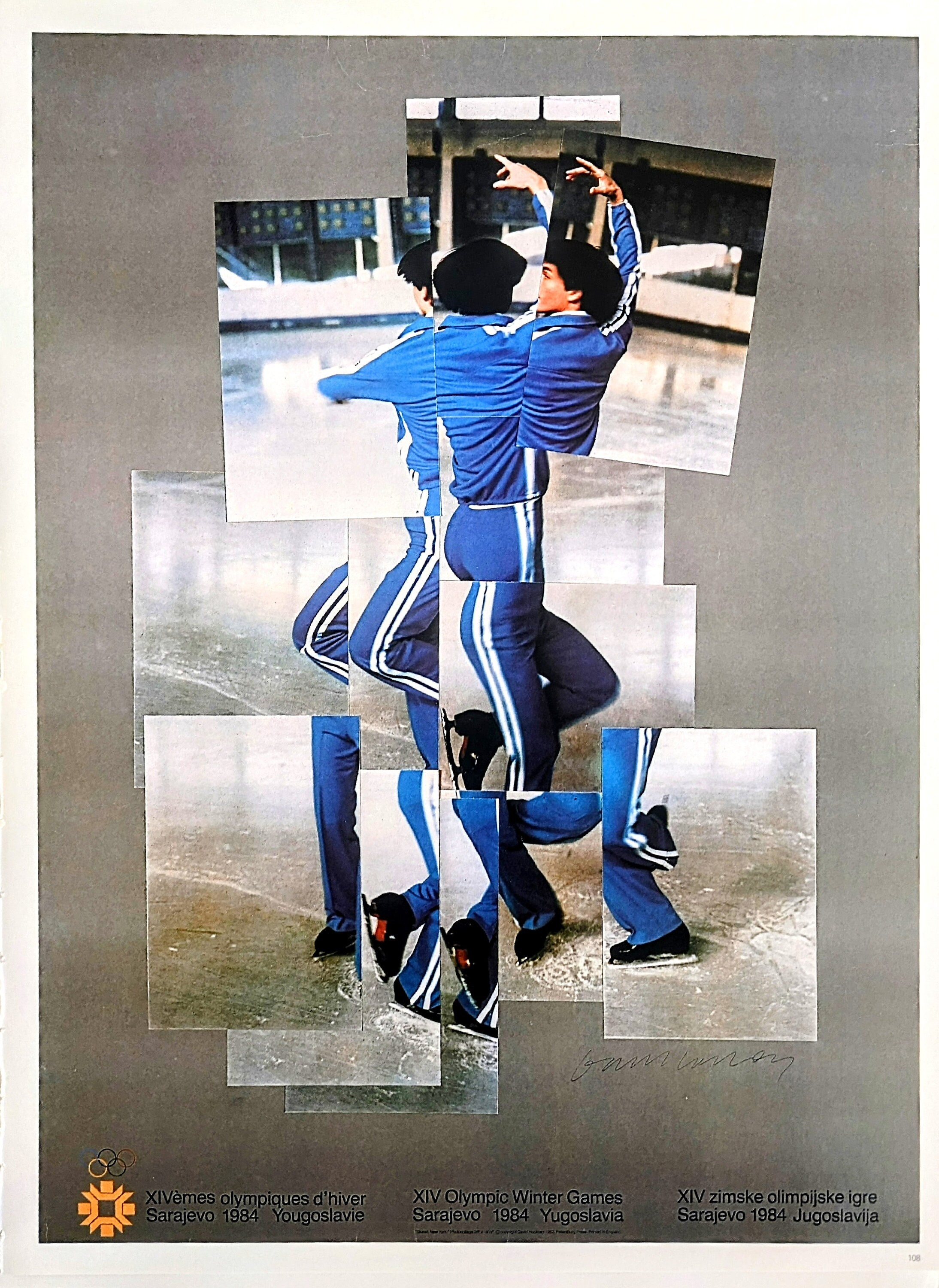 レア　David Hockney ポスター 1987 David Hockney 