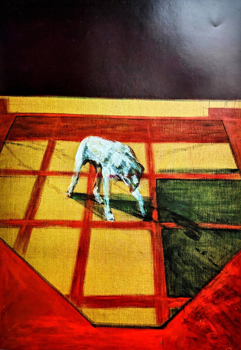 1975 Francis Bacon Dog Oil on Canvas the Museum of Modern Art, New York