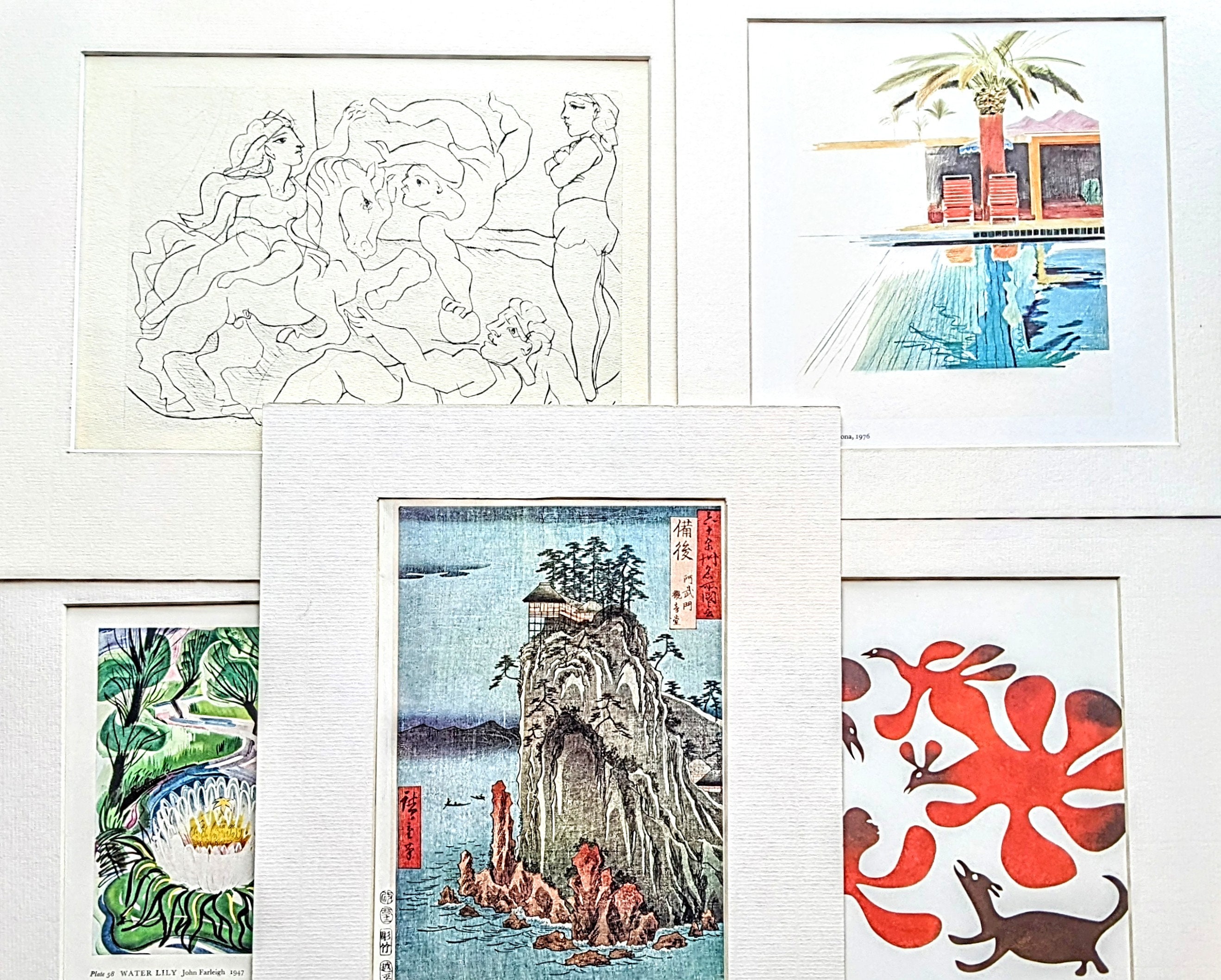 1946 Eric Ravilious Wood Engraving Symbols and Decorations for Use in a ...