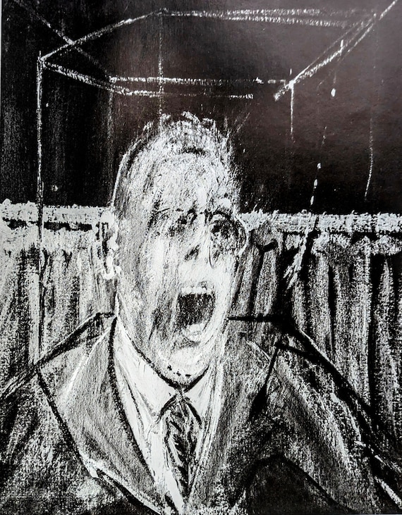 1975 Francis Bacon Study for a Portrait Private Collection, Paris