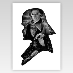 The Path to the Dark Side - Signierter Kunstdruck