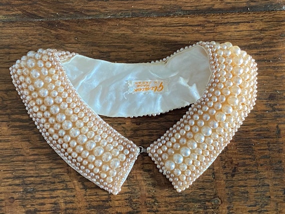 Vintage pearl collar c. 1950
