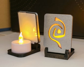 Roswell inspired desktop mini lanterns.