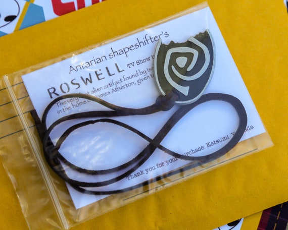 Roswell Inspired Nasedo Necklace. - Etsy