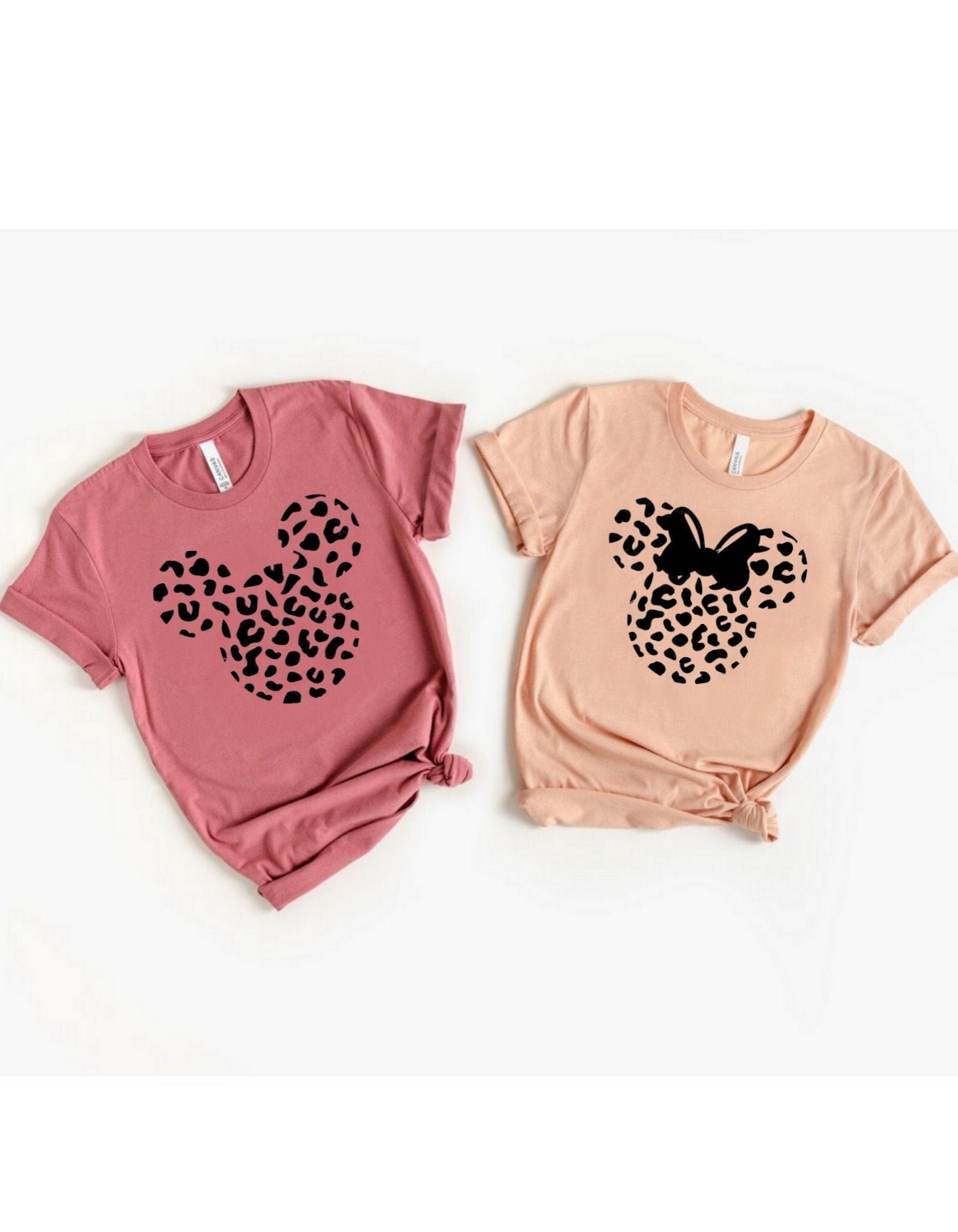 Disney Shirt for Women Leopard Mickey ShirtDisney Shirts | Etsy