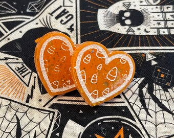 Candy Corn Earrings