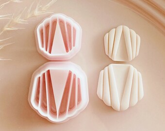 Art Deco Style Original Cutter Shape Polymer Clay Jewellery Cutter