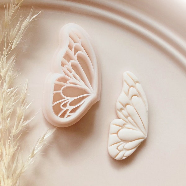 Half Butterfly Wing Animal Insect Bug Shape Polymer Clay Cutter - Polymer Clay Tools