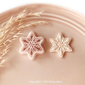 Snowflake Cutter v1 - Polymer Clay Cutter Tools