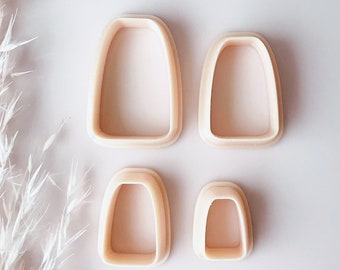 Trapezium Polymer Clay Cutter: Long Shape Tool