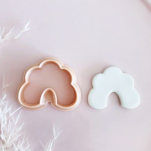 Emporte-pièce pour pâte polymère Cloud Rainbow : outil pour pâte à modeler en forme d'arche