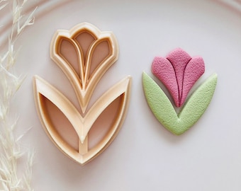 Embossed Flower Polymer Clay Cutter Set - Summer Shapes