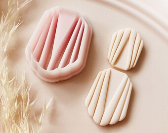 Art Deco Style Original Cutter Shape Polymer Clay Jewellery Cutter