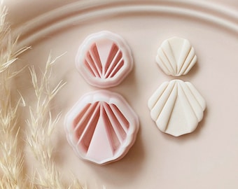 Art Deco Style Original Cutter Shape Polymer Clay Jewellery Cutter