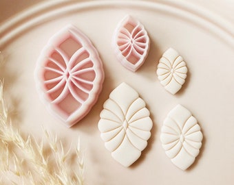 Flower Pattern Shape Polymer Clay Cutter