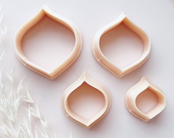 Flower Orchid Shape Polymer Clay Jewellery Cutter
