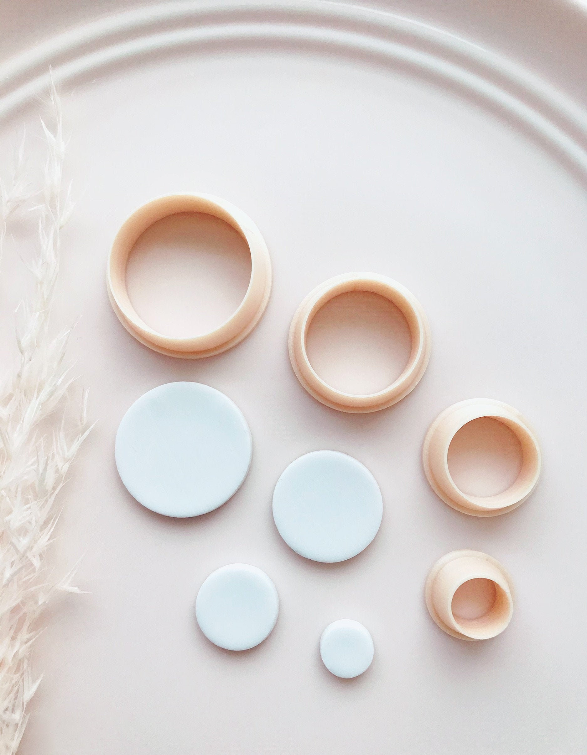 Circle Shape Polymer Clay Jewellery Cutter - Polymer Clay Tools