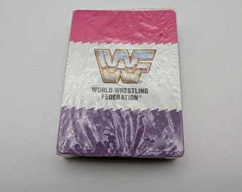 WWF 1991 Titan Sports Playing Cards Full Pack Sealed Original Unopened