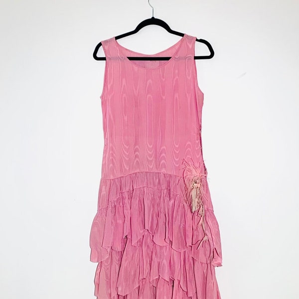 1930’s Moire Flapper Dress