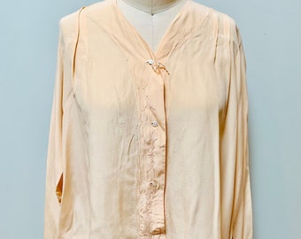 1930’s Silk Rayon Blouse