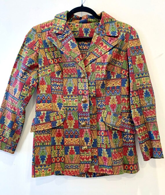 1970’s Handmade Boho Jacket - image 3