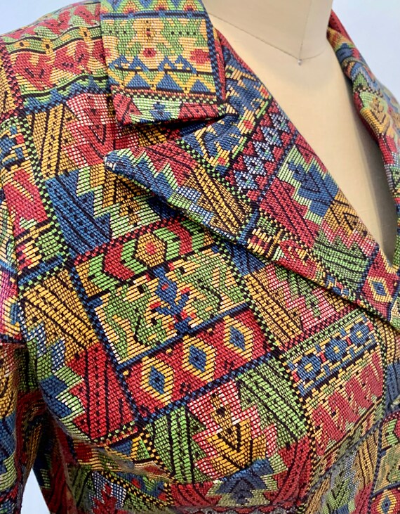 1970’s Handmade Boho Jacket - image 5