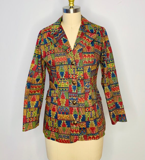 1970’s Handmade Boho Jacket - image 2