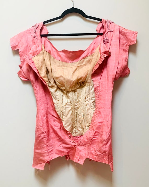 Edwardian Silk Bodice - image 9