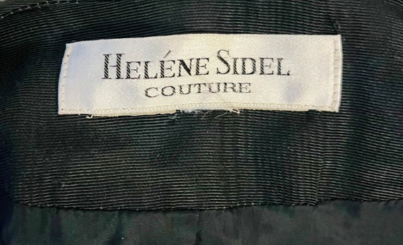 Helene Sidel Couture Moire Jacket - image 8