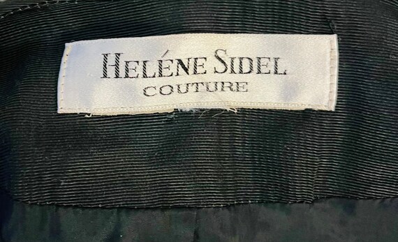 Helene Sidel Couture Moire Jacket - image 8