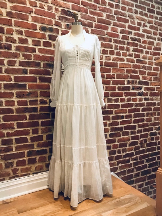 Vintage GUNNE SAX Maxi Dress