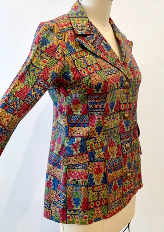 1970’s Handmade Boho Jacket - image 4