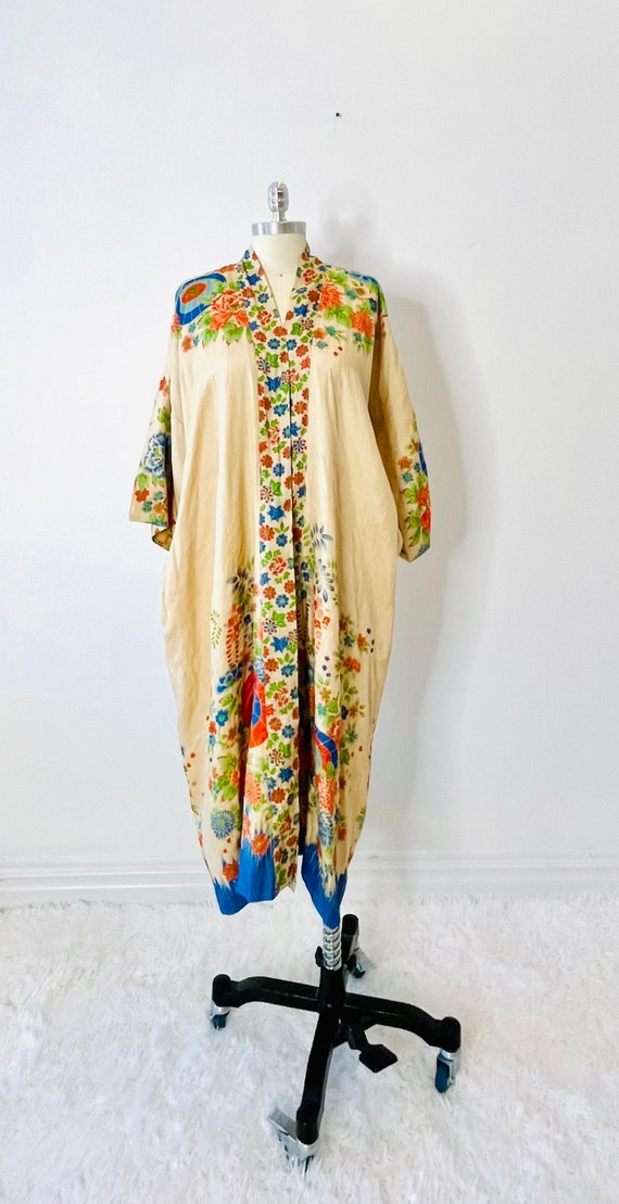 1920’s Pongee Silk Robe - image 6