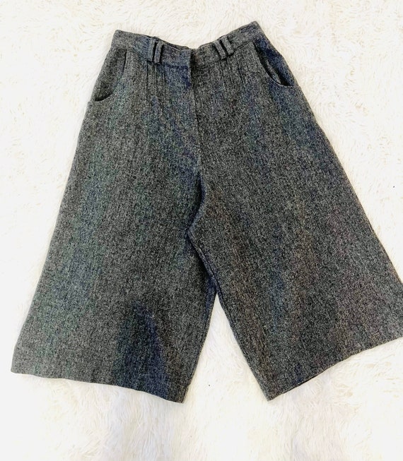 1970’s Gray Wool Culottes