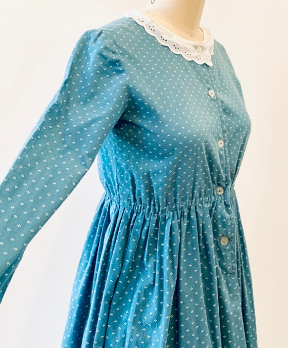 1970’s Calico Print Prairie Dress - image 3